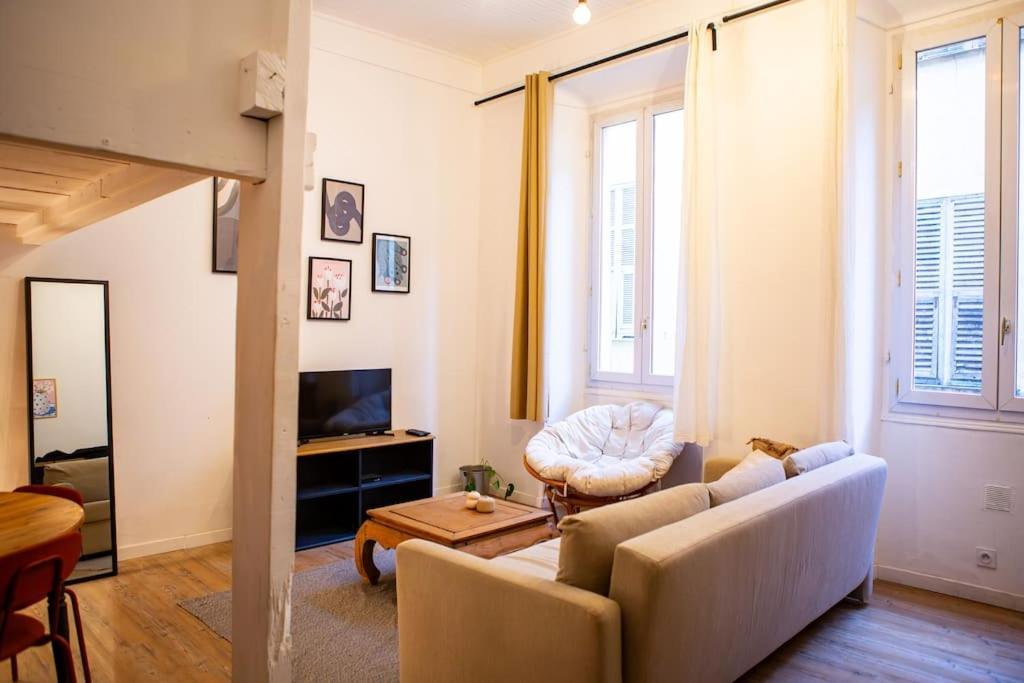 Appartement La Mezzanine Nizza Exterior foto